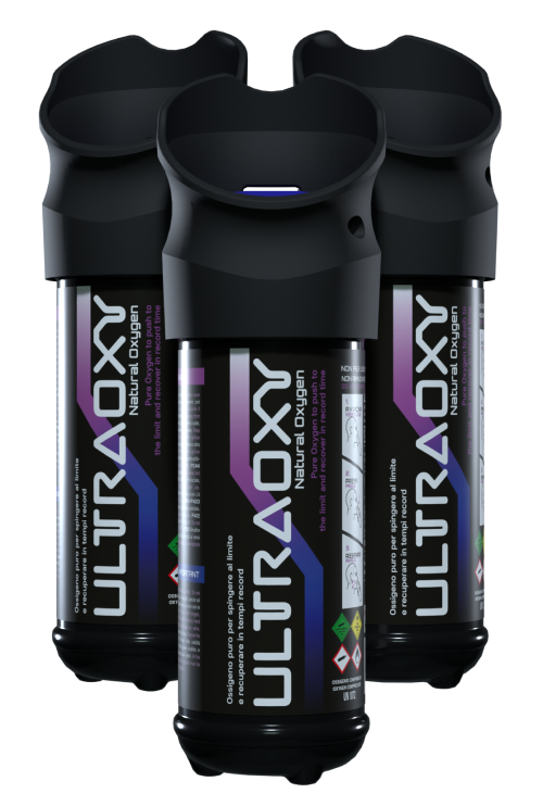 Three Ultraoxy cylinders.